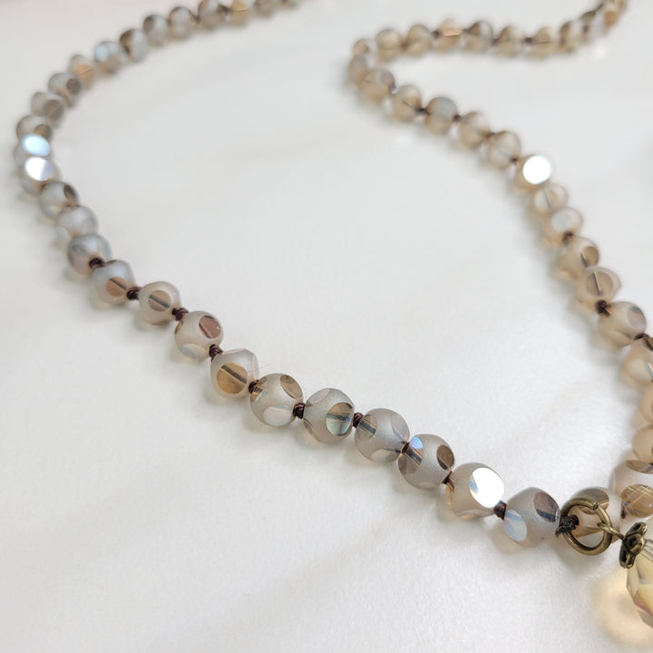 Champagne Glitzy Glam Necklace