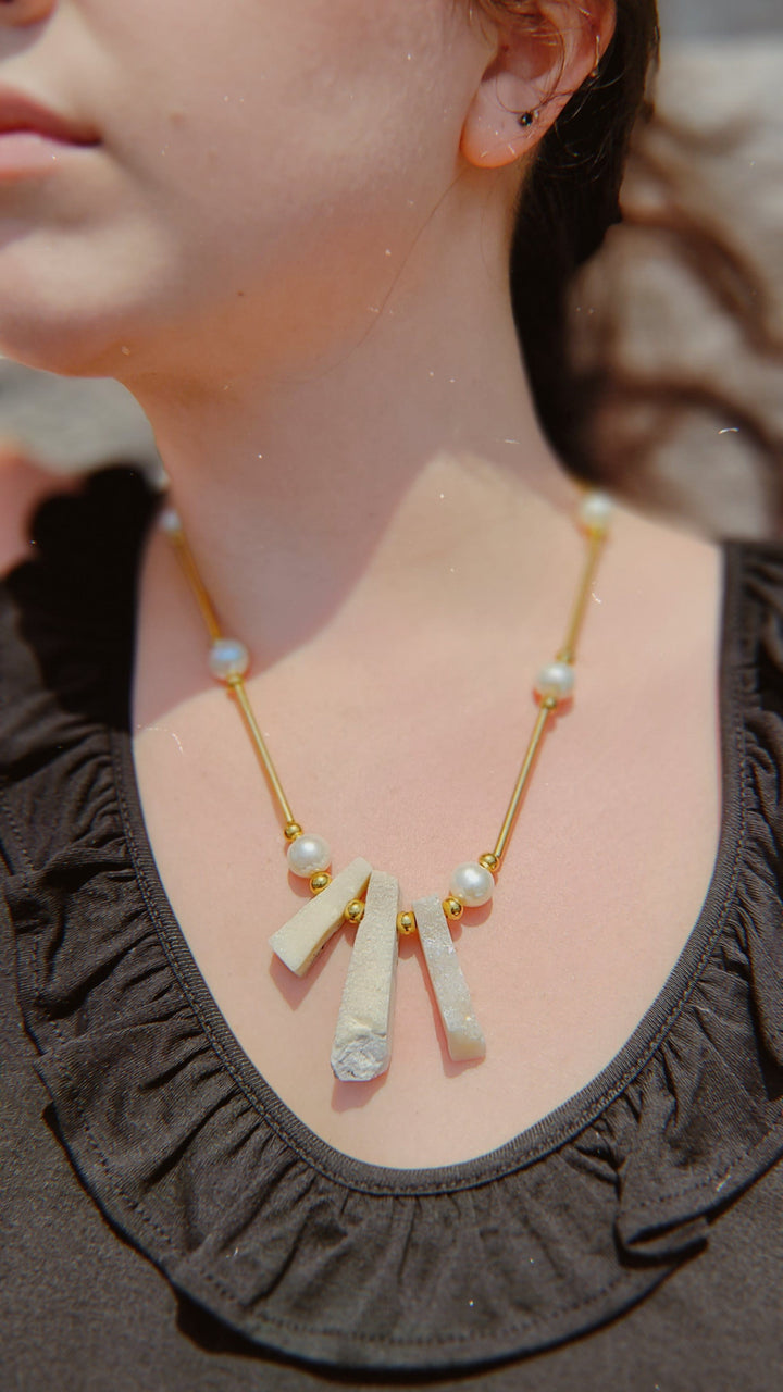 Ethereal Dream Druzy Necklace