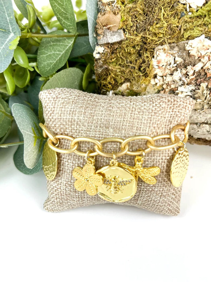 Garden Charm Bracelet