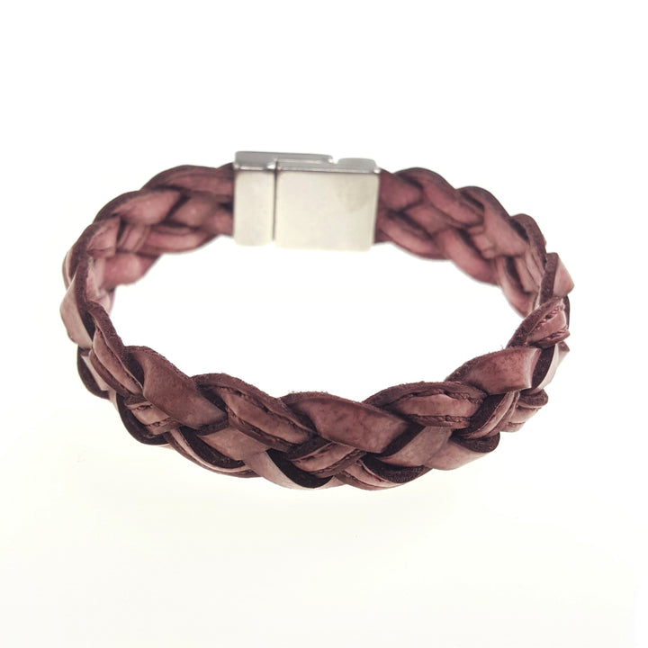 Genuine Braided Leather Bracelet