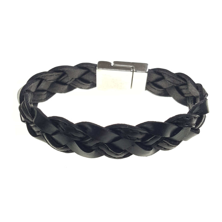 Genuine Braided Leather Bracelet