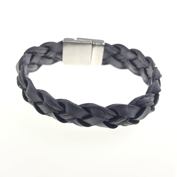 Genuine Braided Leather Bracelet