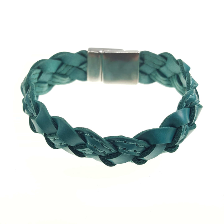 Genuine Braided Leather Bracelet