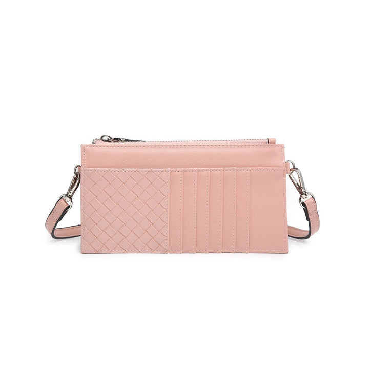 Jen & Co Elle Wallet Crossbody with Woven Accents