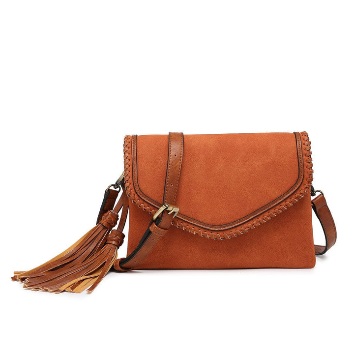 Jen & Co Sloane Crossbody Envelope Style Clutch with Removable Strap