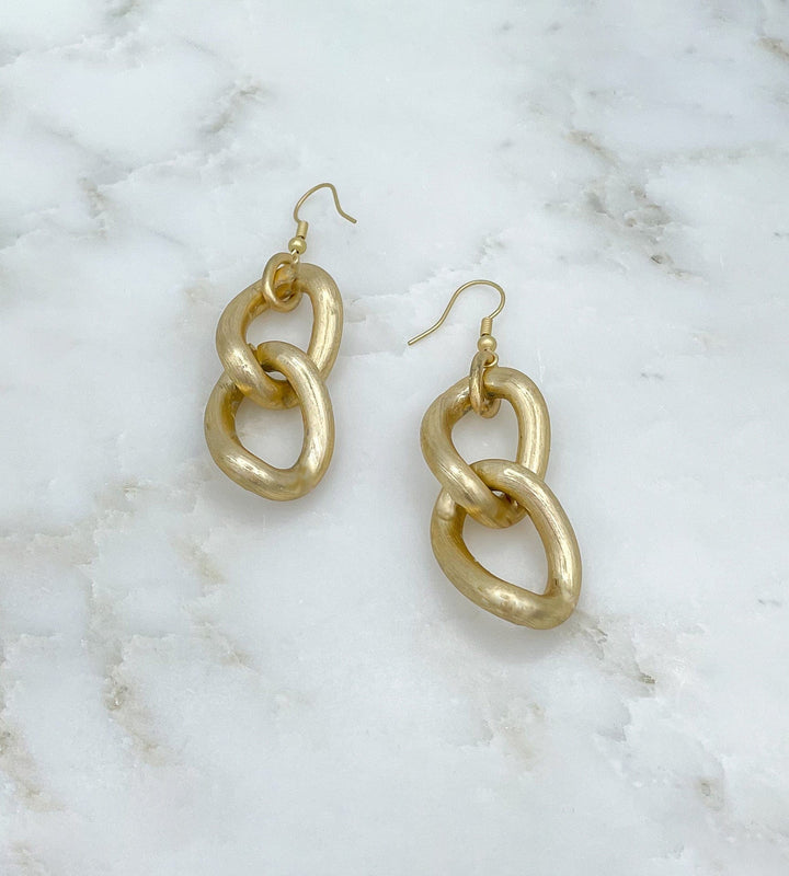 Lynx Chunky Cable Chain Earrings