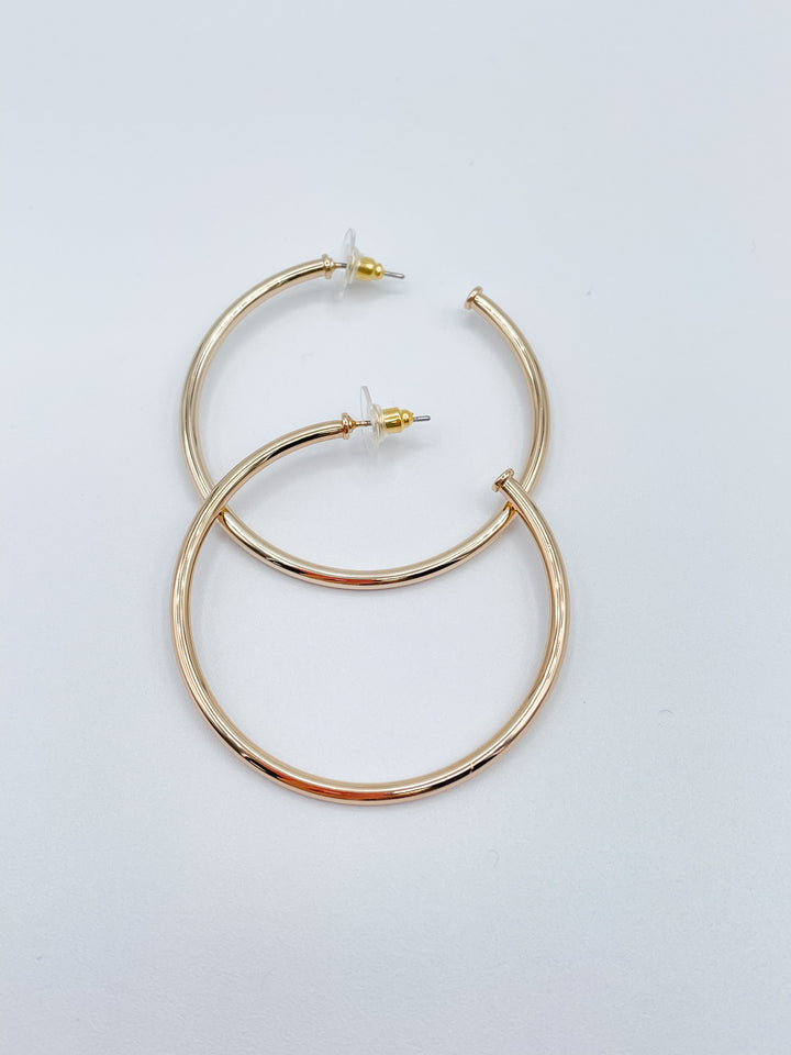 Metal Open Hoops