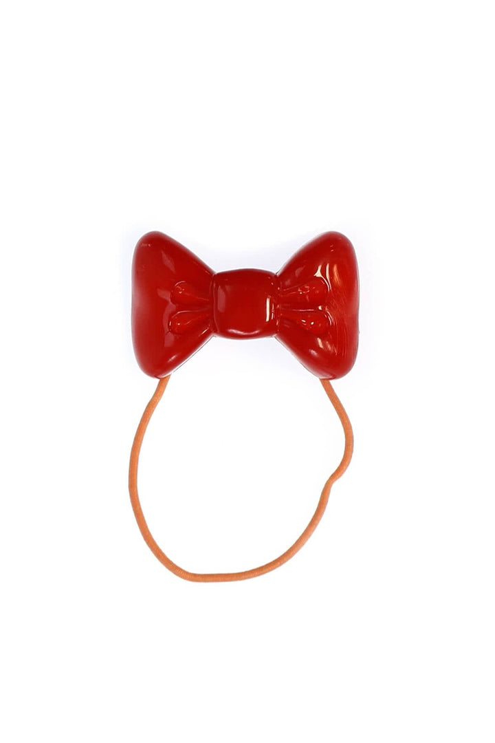 Retro Buch and Deichmann Candy Apple Red Bow Hair Tie