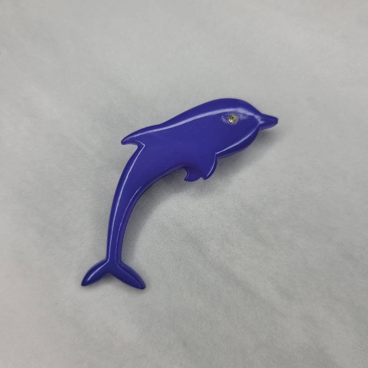 Retro Buch + Deichmann Dolphin Pin Brooch