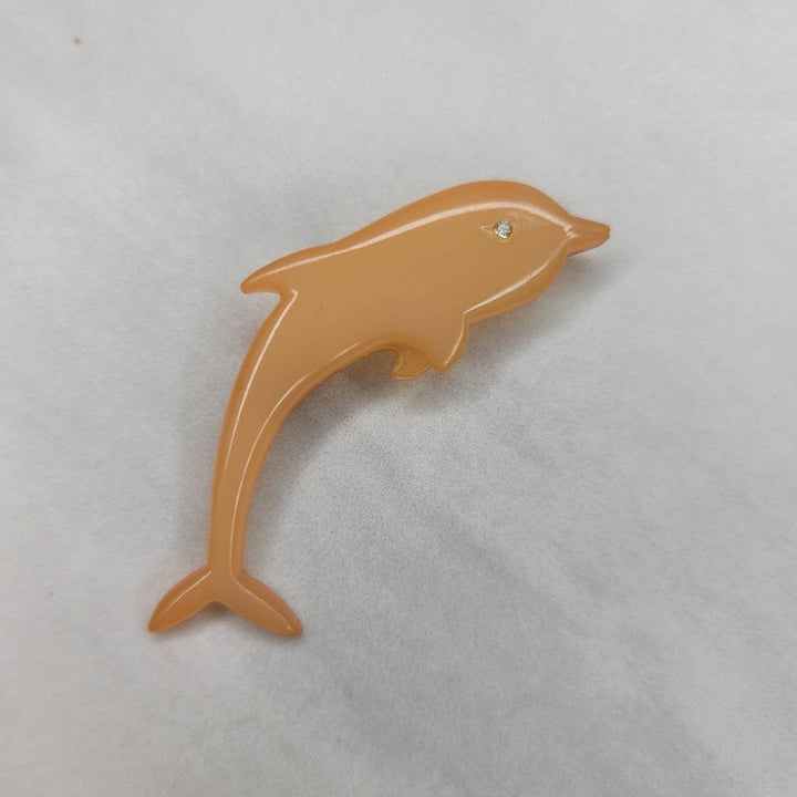 Retro Buch + Deichmann Dolphin Pin Brooch