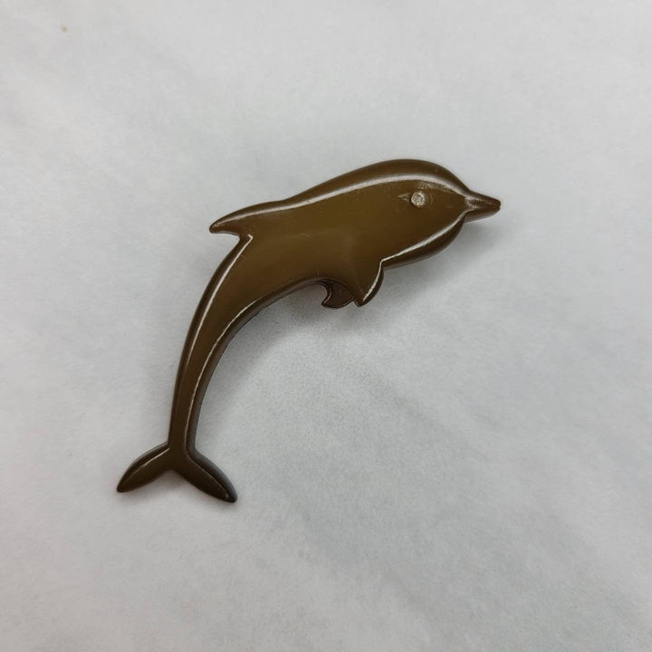 Retro Buch + Deichmann Dolphin Pin Brooch