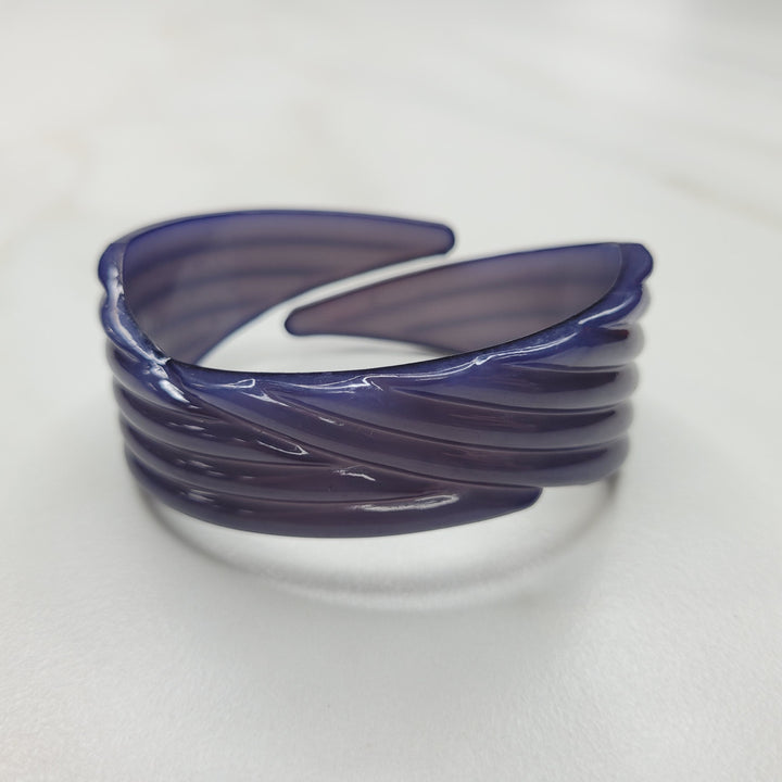 Retro Ripple Buch and Deichmann Cuff Bracelet