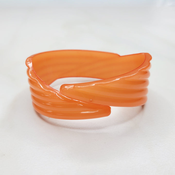 Retro Ripple Buch and Deichmann Cuff Bracelet