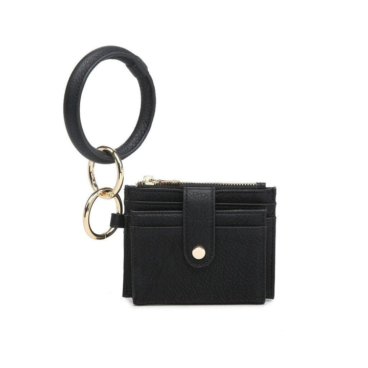 Sammie Mini Snap Wallet with Card Holder and Ring