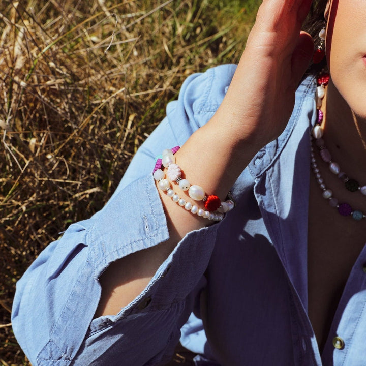 Spring Daisy Bracelet