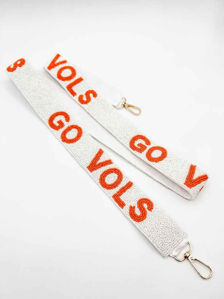 " VOLS" Beaded Handbag Strap